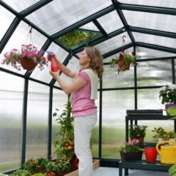 Serre De Jardin En PVC Et Polycarbonate 7,07m² Hobby Gardener – Canopia By Palram -Jardin Serre Boutique serre de jardin en pvc et polycarbonate 707m hobby gardener rion 6