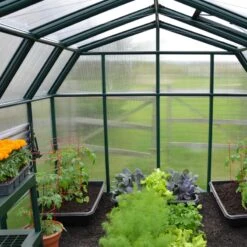 Serre De Jardin En PVC Et Polycarbonate 7,07m² Hobby Gardener – Canopia By Palram -Jardin Serre Boutique serre de jardin en pvc et polycarbonate 707m hobby gardener rion 9