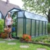 Serre De Jardin En PVC Et Polycarbonate 7,89m² Eco Grow – Canopia By Palram -Jardin Serre Boutique serre de jardin en pvc et polycarbonate 789m eco grow rion