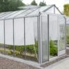 Serre De Jardin ESSENTIA 12,50m² En Aluminium Naturel Et Verre Trempé 4mm + Embase Incluse - Lams 2 Serre De Jardin ESSENTIA 12,50m² En Aluminium Naturel Et Verre Trempé 4mm + Embase Incluse - Lams -Jardin Serre Boutique serre de jardin essentia 1250m en aluminium naturel et verre trempe 4mm embase incluse lams