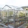 Serre De Jardin ESSENTIA 7,3m² En Aluminium Naturel Et Verre Trempé 4mm + Embase Incluse - Lams 1 Serre De Jardin ESSENTIA 7,3m² En Aluminium Naturel Et Verre Trempé 4mm + Embase Incluse - Lams -Jardin Serre Boutique serre de jardin essentia 73m en aluminium naturel et verre trempe 4mm embase incluse lams