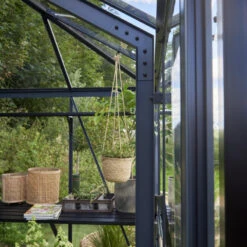 Serre De Jardin Grand Oase 25,6m² En Aluminium Noir Et Verre Trempé 3mm - Juliana -Jardin Serre Boutique serre de jardin grand oase 256m en aluminium noir et verre trempe 3mm juliana 10