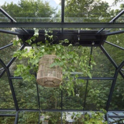 Serre De Jardin Grand Oase 25,6m² En Aluminium Noir Et Verre Trempé 3mm - Juliana -Jardin Serre Boutique serre de jardin grand oase 256m en aluminium noir et verre trempe 3mm juliana 11