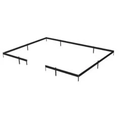 Serre De Jardin Grand Oase 25,6m² En Aluminium Noir Et Verre Trempé 3mm - Juliana -Jardin Serre Boutique serre de jardin grand oase 256m en aluminium noir et verre trempe 3mm juliana 19