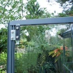 Serre De Jardin Hexagonale En Alu Et Polycarbonate 11,47m² Oasis™ Grey – Canopia -Jardin Serre Boutique serre de jardin hexagonale en alu et polycarbonate 1147m oasis grey canopia 7