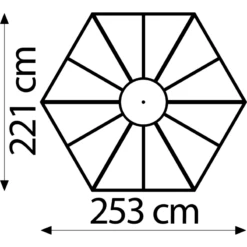 Serre De Jardin Hexagonale Hera 4,5m² En Aluminium émeraude Et Vitrage Combiné - Vitavia -Jardin Serre Boutique serre de jardin hexagonale hera 45m en aluminium emeraude et vitrage combine vitavia 1