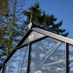Serre De Jardin Jubii 60 LE 15,1m² En Aluminium Noir Et Verre Trempé 3mm - Juliana -Jardin Serre Boutique serre de jardin jubii 60 le 151m en aluminium noir et verre trempe 3mm juliana 9