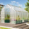 Serre De Jardin Jupiter 11,5m² En Alu Anodisé Et Polycarbonate 6mm - Vitavia -Jardin Serre Boutique serre de jardin jupiter 115m en alu anodise et polycarbonate 6mm vitavia