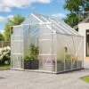 Serre De Jardin Jupiter 6,7m² En Alu Anodisé Et Polycarbonate 4mm - Vitavia -Jardin Serre Boutique serre de jardin jupiter 67m en alu anodise et polycarbonate 4mm vitavia