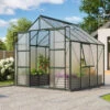Serre De Jardin Jupiter 6,7m² En Alu émeraude Et Polycarbonate 6mm - Vitavia 2 Serre De Jardin Jupiter 6,7m² En Alu émeraude Et Polycarbonate 6mm - Vitavia -Jardin Serre Boutique serre de jardin jupiter 67m en alu emeraude et polycarbonate 6mm vitavia