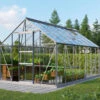 Serre De Jardin Meridian1 11,5m² En Aluminium Anodisé Et Verre De Sécurité 3mm – Vitavia