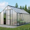 Serre De Jardin Meridian1 11,5m² En Aluminium émeraude Et Polycarbonate 6mm – Vitavia -Jardin Serre Boutique serre de jardin meridian1 115m en aluminium emeraude et polycarbonate 6mm vitavia
