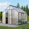 Serre De Jardin Meridian1 6,7m² En Aluminium Noir Et Polycarbonate 6mm – Vitavia -Jardin Serre Boutique serre de jardin meridian1 67m en aluminium noir et polycarbonate 6mm vitavia