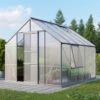 Serre De Jardin Meridian1 8,3m² En Aluminium Anodisé Et Polycarbonate 6mm – Vitavia -Jardin Serre Boutique serre de jardin meridian1 83m en aluminium anodise et polycarbonate 6mm vitavia