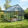 Serre De Jardin Meridian1 8,3m² En Aluminium émeraude Et Polycarbonate 4mm – Vitavia -Jardin Serre Boutique serre de jardin meridian1 83m en aluminium emeraude et polycarbonate 4mm vitavia