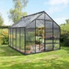 Serre De Jardin Meridian1 8,3m² En Aluminium Noir Et Polycarbonate 4mm – Vitavia -Jardin Serre Boutique serre de jardin meridian1 83m en aluminium noir et polycarbonate 4mm vitavia