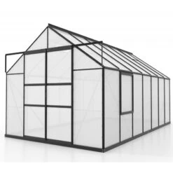 Serre De Jardin Meridian2 11,5m² En Aluminium Noir Et Polycarbonate 6mm – Vitavia 6 Serre De Jardin Meridian2 11,5m² En Aluminium Noir Et Polycarbonate 6mm – Vitavia -Jardin Serre Boutique serre de jardin meridian2 115m en aluminium noir et polycarbonate 6mm vitavia 1