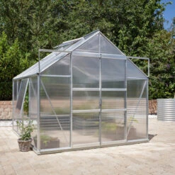 Serre De Jardin Meridian2 6,7m² En Aluminium Anodisé Et Polycarbonate 6mm – Vitavia -Jardin Serre Boutique serre de jardin meridian2 67m en aluminium anodise et polycarbonate 6mm vitavia 1