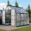 Serre De Jardin Meridian2 6,7m² En Aluminium Noir Et Polycarbonate 4mm – Vitavia -Jardin Serre Boutique serre de jardin meridian2 67m en aluminium noir et polycarbonate 4mm vitavia