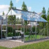 Serre De Jardin Meridian2 8,3m² En Aluminium Anodisé Et Panneaux De Verre De Sécurité De 3mm – Vitavia -Jardin Serre Boutique serre de jardin meridian2 83m en aluminium anodise et panneaux de verre de securite de 3mm vitavia