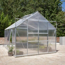 Serre De Jardin Meridian2 8,3m² En Aluminium Anodisé Et Polycarbonate 4mm – Vitavia -Jardin Serre Boutique serre de jardin meridian2 83m en aluminium anodise et polycarbonate 4mm vitavia 1
