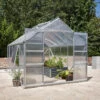 Serre De Jardin Meridian2 8,3m² En Aluminium Anodisé Et Polycarbonate 6mm – Vitavia -Jardin Serre Boutique serre de jardin meridian2 83m en aluminium anodise et polycarbonate 6mm vitavia