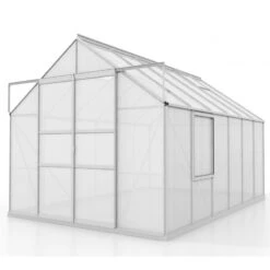 Serre De Jardin Meridian2 9,9m² En Aluminium Anodisé Et Polycarbonate 6mm – Vitavia -Jardin Serre Boutique serre de jardin meridian2 99m en aluminium anodise et polycarbonate 6mm vitavia 1