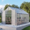 Serre De Jardin Meridian2 9,9m² En Aluminium Anodisé Et Polycarbonate 6mm – Vitavia -Jardin Serre Boutique serre de jardin meridian2 99m en aluminium anodise et polycarbonate 6mm vitavia