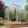 Serre De Jardin Olymp 6,7m² En Alu Anodisé Et Polycarbonate 4mm - Vitavia -Jardin Serre Boutique serre de jardin olymp 67m en alu anodise et polycarbonate 4mm vitavia