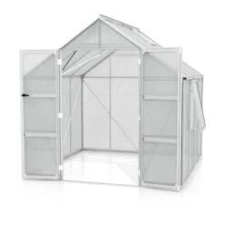 Serre De Jardin Olymp 6,7m² En Alu Anodisé Et Polycarbonate 4mm - Vitavia -Jardin Serre Boutique serre de jardin olymp 67m en alu anodise et polycarbonate 4mm vitavia 2