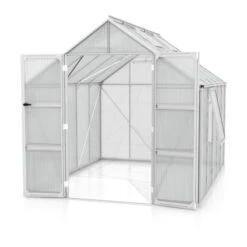 Serre De Jardin Olymp 8,3m² En Alu Anodisé Et Polycarbonate 4mm - Vitavia -Jardin Serre Boutique serre de jardin olymp 83m en alu anodise et polycarbonate 4mm vitavia 2