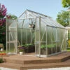 Serre De Jardin Olymp 8,3m² En Alu Anodisé Et Polycarbonate 6mm - Vitavia -Jardin Serre Boutique serre de jardin olymp 83m en alu anodise et polycarbonate 6mm vitavia