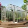 Serre De Jardin Olymp 9,9m² En Alu Anodisé Et Polycarbonate 4mm - Vitavia -Jardin Serre Boutique serre de jardin olymp 99m en alu anodise et polycarbonate 4mm vitavia