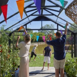 Serre De Jardin Orangerie 21,5m² En Aluminium Noir Et Verre Trempé 3mm - Juliana -Jardin Serre Boutique serre de jardin orangerie 215m en aluminium noir et verre trempe 3mm juliana 14