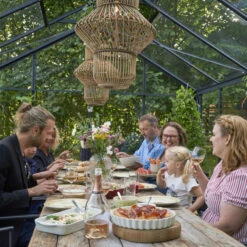 Serre De Jardin Orangerie 21,5m² En Aluminium Noir Et Verre Trempé 3mm - Juliana -Jardin Serre Boutique serre de jardin orangerie 215m en aluminium noir et verre trempe 3mm juliana 7