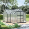 Serre De Jardin Orangerie B 12m² Anthracite En Polycarbonate 4mm + Embase Green Protect -Jardin Serre Boutique serre de jardin orangerie b 12m anthracite en polycarbonate 4mm embase green protect