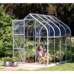 Serre De Jardin Orion 5m² En Aluminium Et Verre De Sécurité 3mm - Vitavia -Jardin Serre Boutique serre de jardin orion 5m en aluminium et verre de securite 3mm vitavia 2