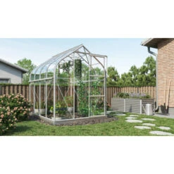 Serre De Jardin Orion 5m² En Aluminium Et Verre De Sécurité 3mm - Vitavia -Jardin Serre Boutique serre de jardin orion 5m en aluminium et verre de securite 3mm vitavia 6