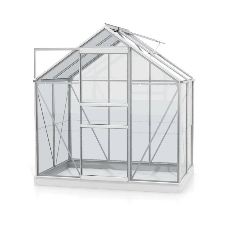 Serre De Jardin Planet 2,5m² En Aluminium Anodisé Et Verre De Sécurité 3mm - Vitavia 4 Serre De Jardin Planet 2,5m² En Aluminium Anodisé Et Verre De Sécurité 3mm - Vitavia – Image 2