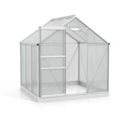 Serre De Jardin Planet 3,8m² En Aluminium Anodisé Et Polycarbonate 6mm - Vitavia -Jardin Serre Boutique serre de jardin planet 38m en aluminium anodise et polycarbonate 6mm vitavia 2