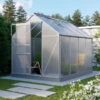Serre De Jardin Planet 5m² En Aluminium Anodisé Et Polycarbonate 6mm - Vitavia -Jardin Serre Boutique serre de jardin planet 5m en aluminium anodise et polycarbonate 6mm vitavia