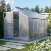 Serre De Jardin Planet 6,2m² En Aluminium Anodisé Et Polycarbonate 6mm - Vitavia -Jardin Serre Boutique serre de jardin planet 62m en aluminium anodise et polycarbonate 6mm vitavia
