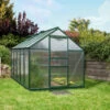 Serre De Jardin Planet 6,2m² En Aluminium émeraude Et Polycarbonate 6mm - Vitavia -Jardin Serre Boutique serre de jardin planet 62m en aluminium emeraude et polycarbonate 6mm vitavia