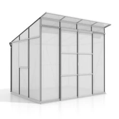 Serre De Jardin Playa 5,9m² En Aluminium Anodisé Et Polycarbonate 6mm - Vitavia -Jardin Serre Boutique serre de jardin playa 59m en aluminium anodise et polycarbonate 6mm vitavia 1