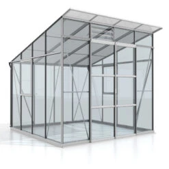 Serre De Jardin Playa 7,6m² En Aluminium Anodisé Et Vitrage Combiné - Vitavia -Jardin Serre Boutique serre de jardin playa 76m en aluminium anodise et vitrage combine vitavia 1