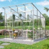 Serre De Jardin Playa 7,6m² En Aluminium Anodisé Et Vitrage Combiné - Vitavia -Jardin Serre Boutique serre de jardin playa 76m en aluminium anodise et vitrage combine vitavia