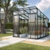 Serre De Jardin Playa 7,6m² En Aluminium Noir Et Polycarbonate 6mm - Vitavia -Jardin Serre Boutique serre de jardin playa 76m en aluminium noir et polycarbonate 6mm vitavia