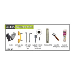 Serre De Jardin SUPRA 38,20m² En Aluminium Naturel Et Verre Trempé 4mm + Embase Incluse - Lams -Jardin Serre Boutique serre de jardin supra 3820m en aluminium naturel et verre trempe 4mm embase incluse lams 5