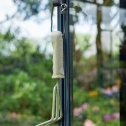 Serre De Jardin Sur Muret 18,8m² Anthracite En Verre Trempé Grand Oase - Juliana -Jardin Serre Boutique serre de jardin sur muret 188m anthracite en verre trempe grand oase juliana 10