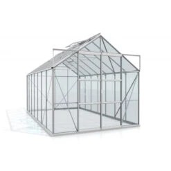 Serre De Jardin Uranus 11,5m² En Alu Anodisé Et Verre De Sécurité 3mm - Vitavia -Jardin Serre Boutique serre de jardin uranus 115m en alu anodise et verre de securite 3mm vitavia 4